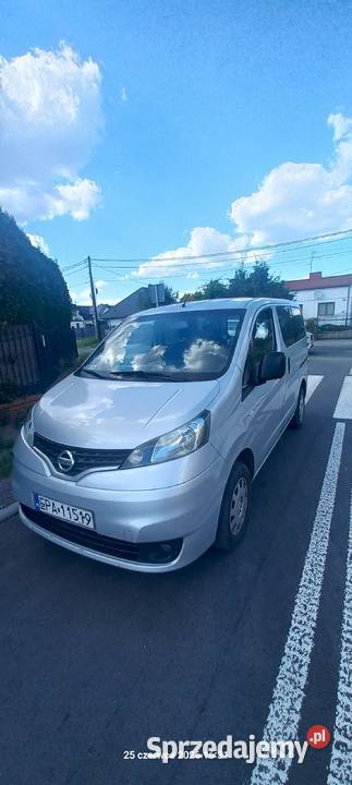 NISSAN NV 200 DIESEL USZANOWANY 7 OSOBOWY Konstantynów Łódzki