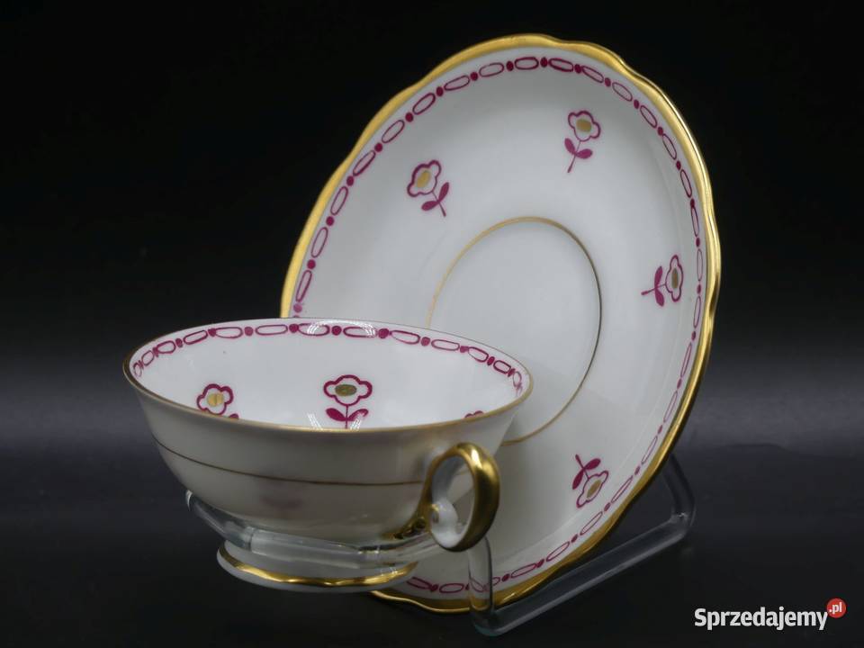 Zjawiskowy cienkościenny witrynowy komplet do Poznań