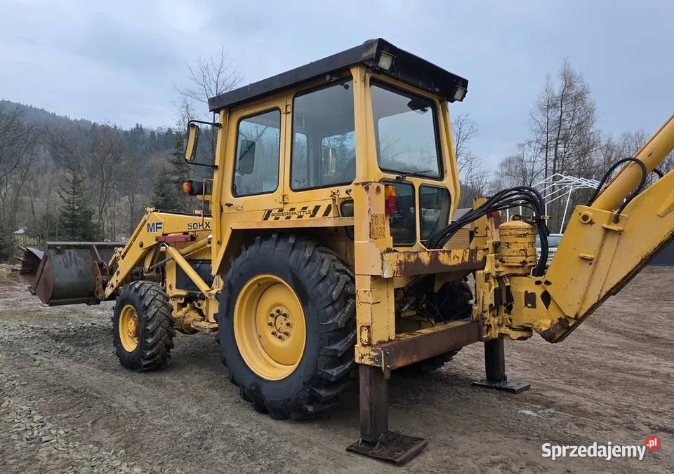 Koparkoładowarka Massey Ferguson 50 HX 4x4 Podole-Górowa sprzedam