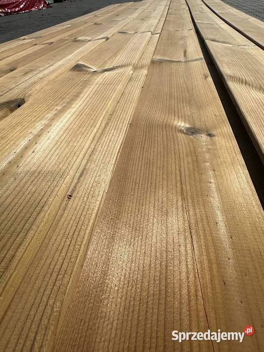 Deska elewacyjna drewniana thermo sosna ZETKA Prusice