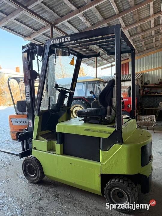 Wózek widłowy Clark cem 16sx Chruślina