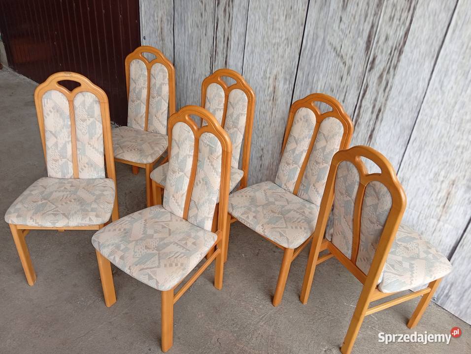 komplet krzeseł 6 sztuk 367 Byczyna