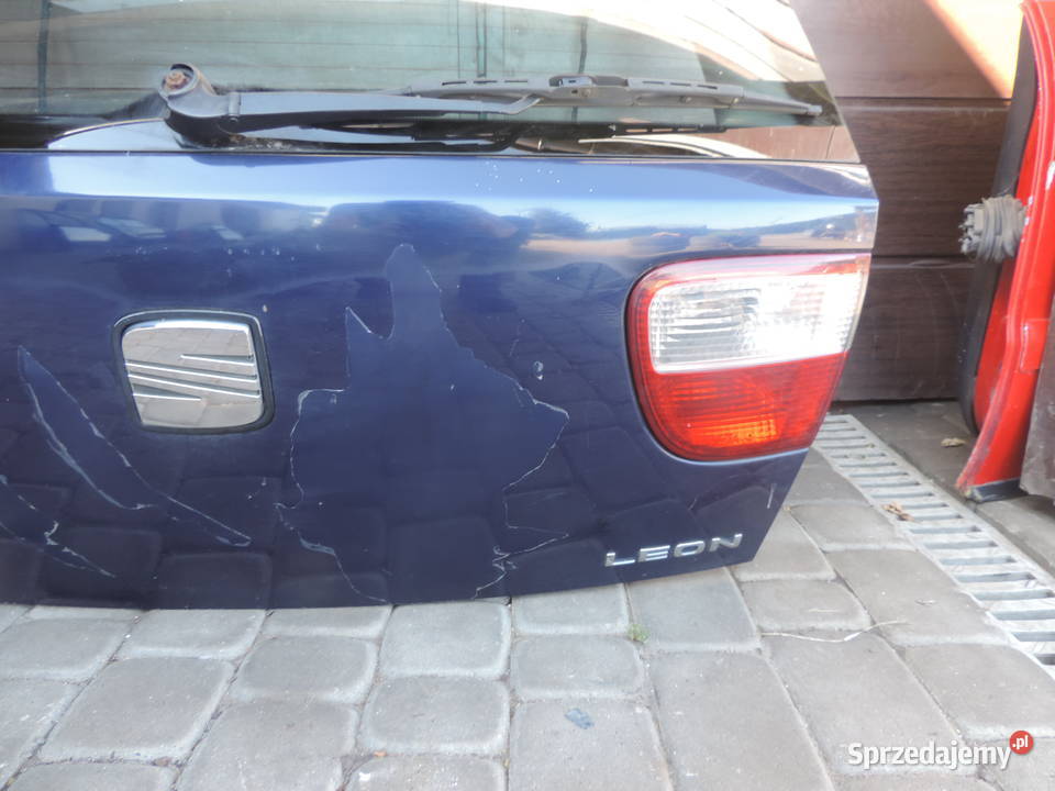 SEAT LEON 1 KLAPA BAGAŻNIKA części blacharskie małopolskie Nowy Sącz