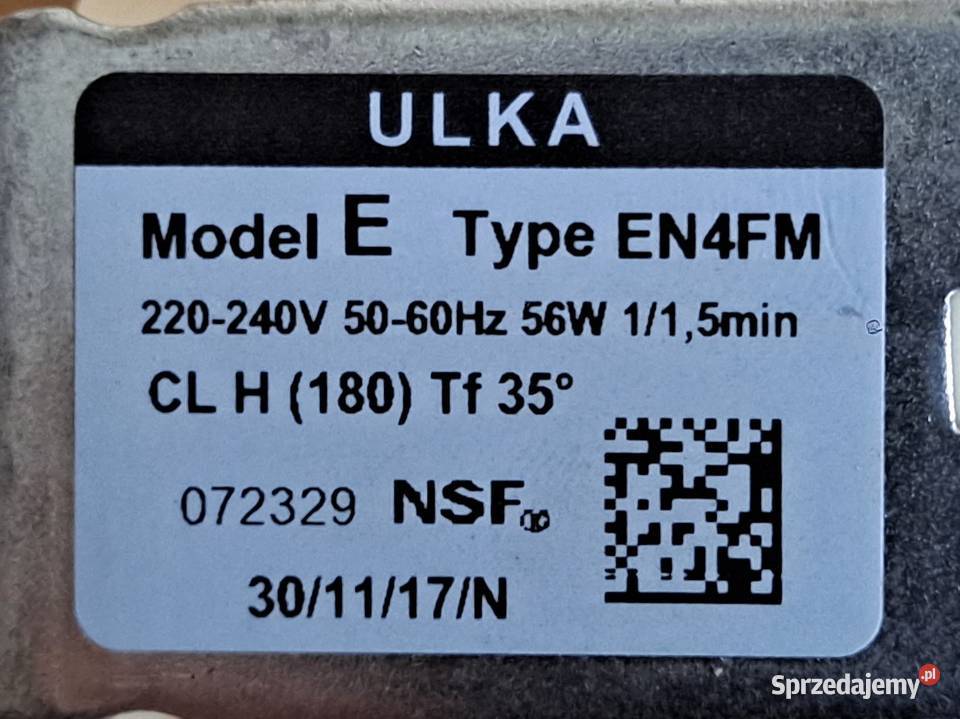 Pompa pompka ciśnieniowa Ulka EN4FM Cieszyn