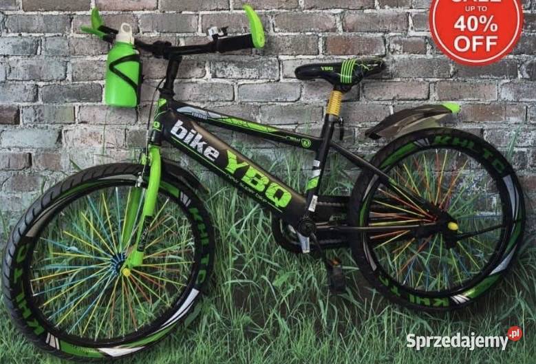 449 Rower 20 BMX niebieski i zielony Zabrze sprzedam