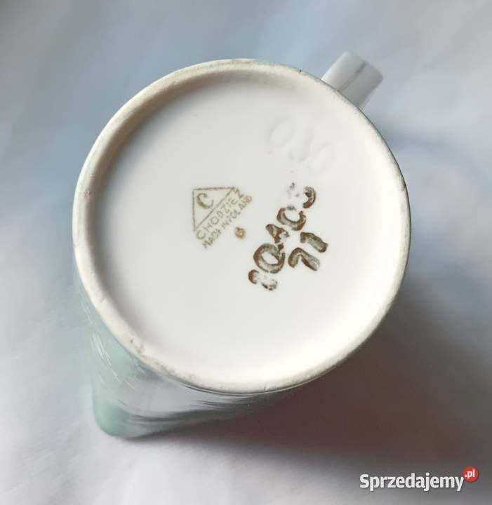 Mlecznik porcelanowy Chodzież fason Elżbieta Porcelana i szkło wielkopolskie
