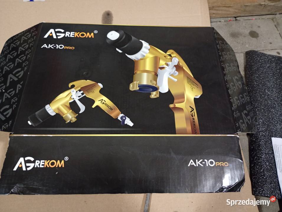 Pistolet do gładzi tynków Ak 10 pro Tynkowanie Remont i budowa Pełcznica