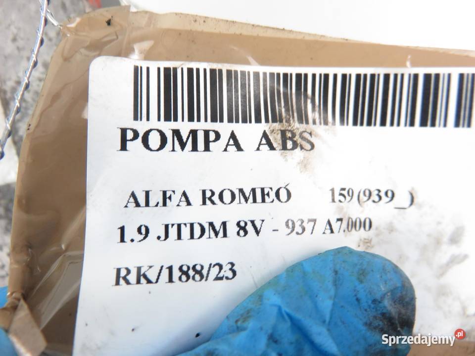 POMPA ABS ALFA ROMEO 159 15113908D 51741619