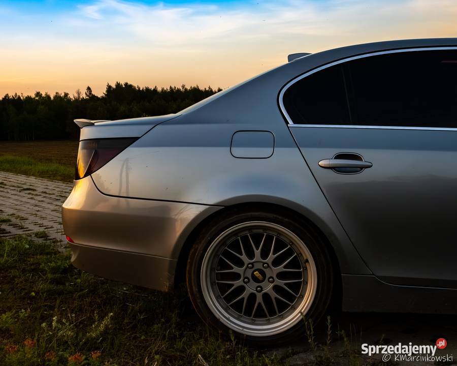 Bmw E60 Seria 5 możliwa zamiana skórzana tapicerka sprzedam