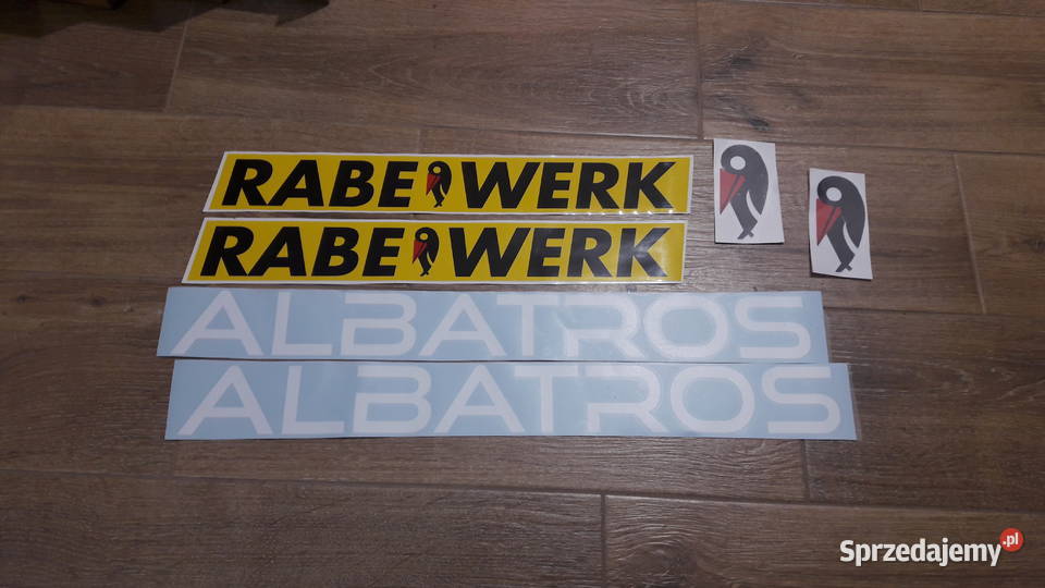 Rabe werk Albatros naklejki Wola Wiewiecka