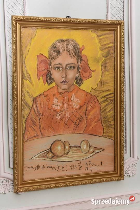 Ignacy Witkiewicz Witkacy 1937 Pastel Stary Kraków