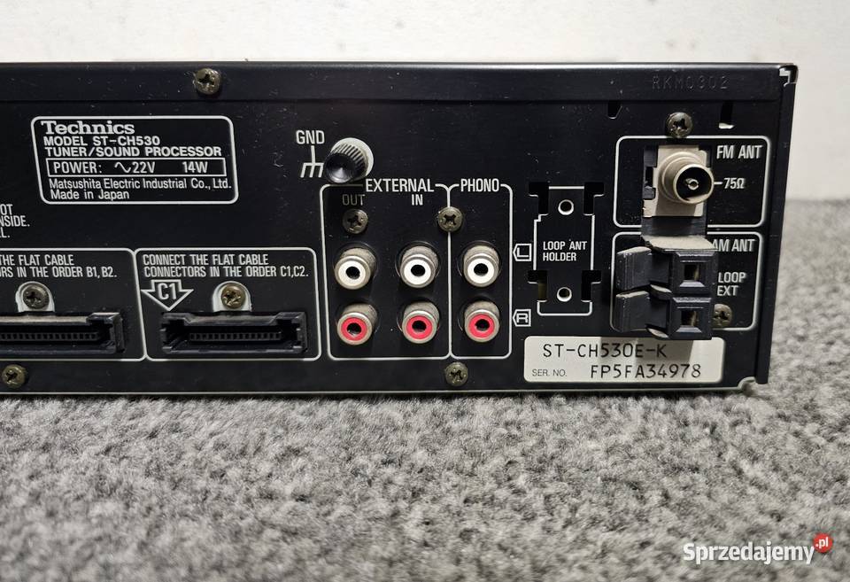 Tuner sound processor TECHNICS STCH530 Kraków