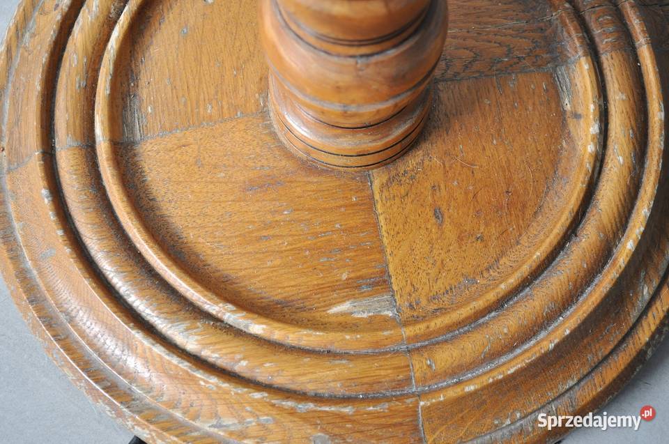 Lampa stojąca drewno orzech mahoń vintage prl Warszawa