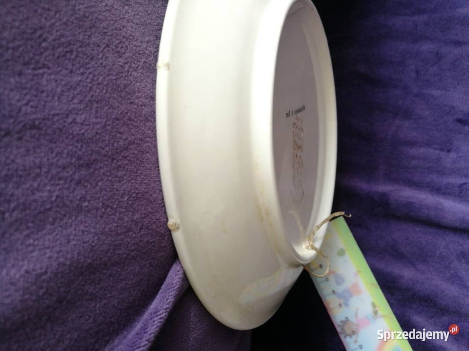 Talerzyk fajans Włocławek Choszczno