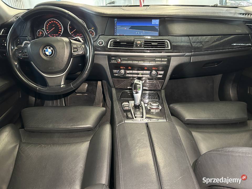 BMW 730d F01 czarny Łęczyca sprzedam