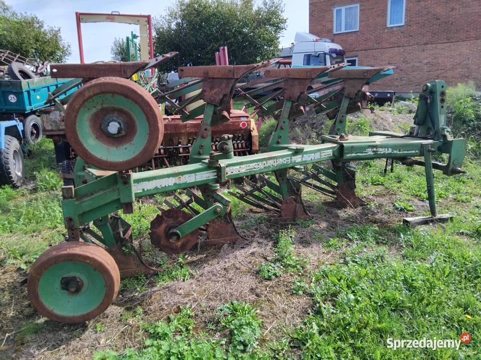 Pług obrotowy 4 skibowy EBERHARDT transport Pługi łódzkie Bełchatów