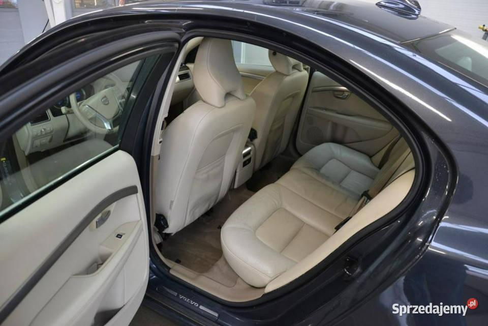 Volvo S80 110 NISKI PRZEBIEG skóry parktronic szary Kęty