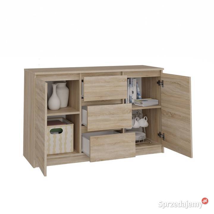 Komoda Malwa 2D3S DĄB SONOMA 40cm