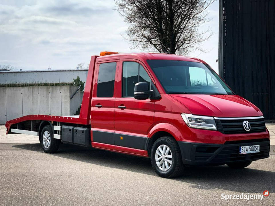 Volkswagen Crafter autolaweta doka Faktura VAT wspomaganie kierownicy Volkswagen Motoryzacja Tarnowskie Góry