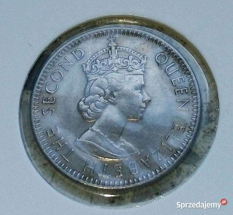 MALAYE END BRYTYJSKIE BORNEO10 CENTS 1961 rH Legionowo