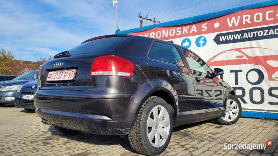 Audi A3 8P 20 TDI Klimatyzacja Alufelgi Grzane manualna Wrocław