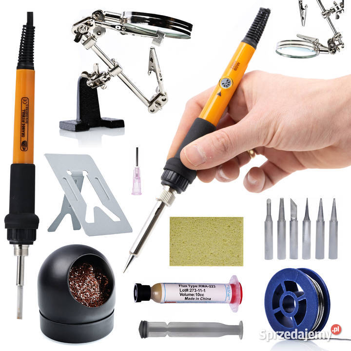 Lutownica Precyzyjna 60W z Wyświetlaczem 180500 Ludźmierz
