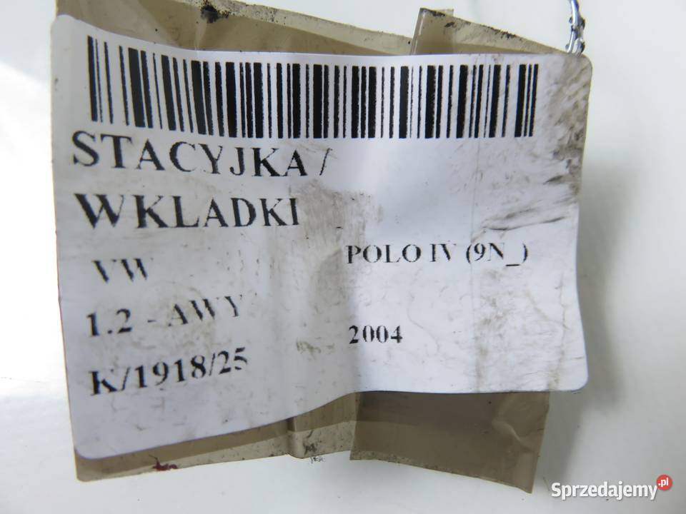STACYJKA VW POLO IV 9N 4B0905851C osobowe