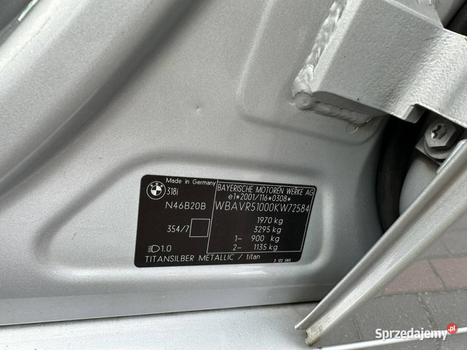 BMW 318 Klimatronic benzyna podg fotele immobilizer