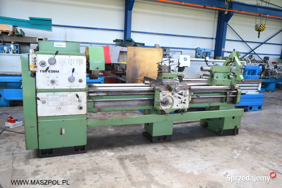 TOKARKA uniwersalna TUR 630 x 2000 FAT WROCŁAW Głowno