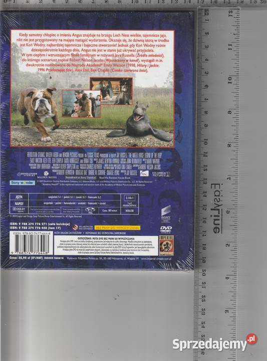 Film Kino familijne 17 Koń wodny DVD mazowieckie Pruszków