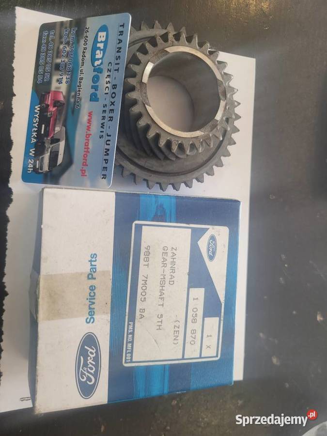 Koło 5 biegu Skrzyni biegów Ford 1058870 dostawcze mazowieckie Radom