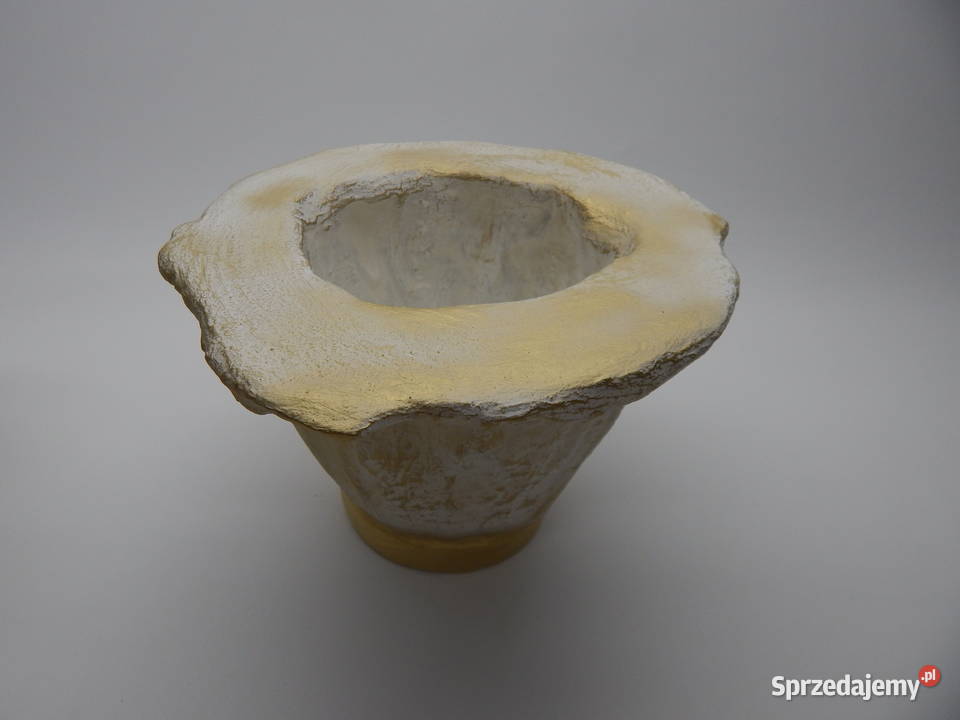 Donica Betonowa 27 Biała Złota Grabina