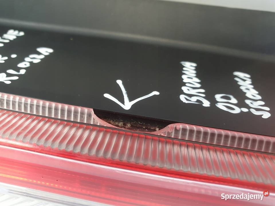 Ford Transit Custom TYLNIA TYLNA LAMPA LEWA lewy Rudka