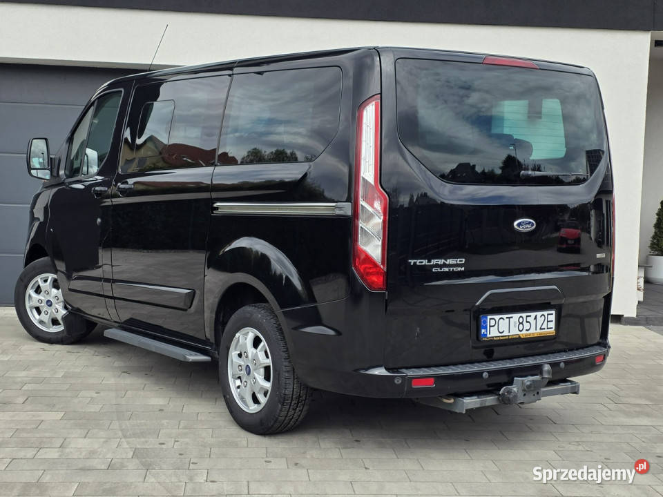 Ford Tourneo Custom TITANIUM bezwypadkowy nowy serwisowany w ASO wielkopolskie Czarnków