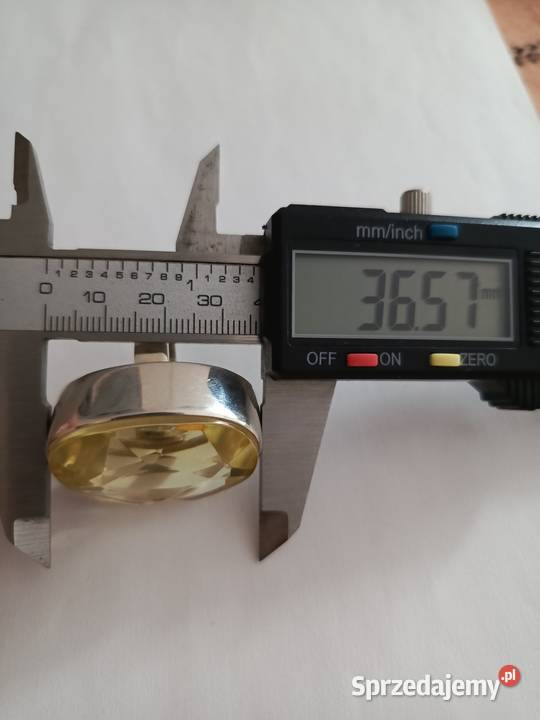 Pierścionek Bursztyn Super srebro Białystok