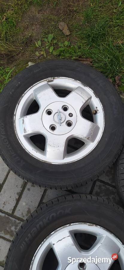 Alufelgi 4x100 opel corsa opony letnie 14 Samochodowe Kozienice