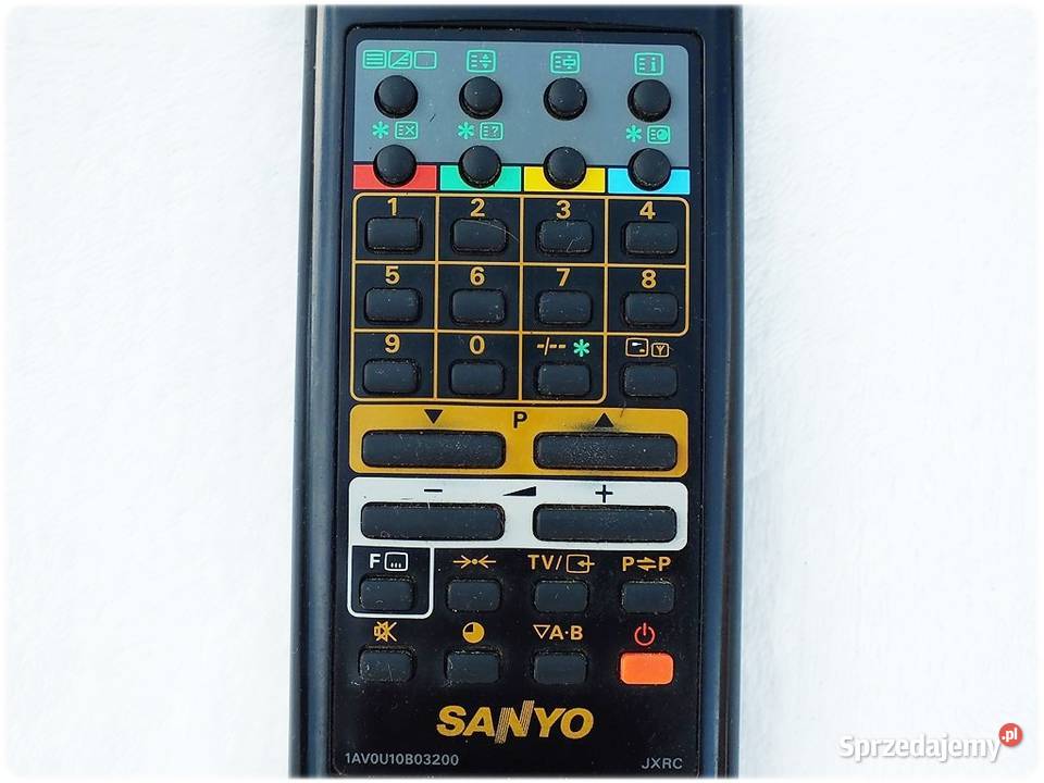 Pilot SANYO JXRC do starszych odbiorników TV Żary