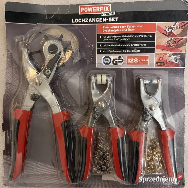 Zestaw szczypiec do dziurkowania POWERFIX Szczypce i kombinerki Radom