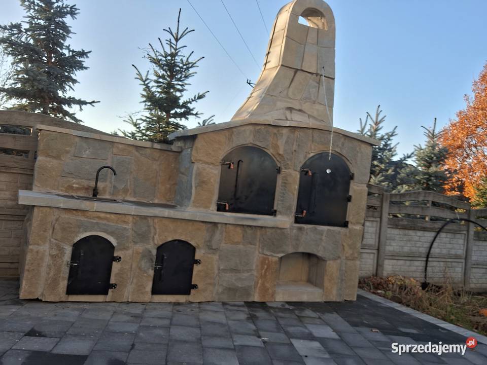 Wędzarnia grill zestaw ze zlewem Niestachów