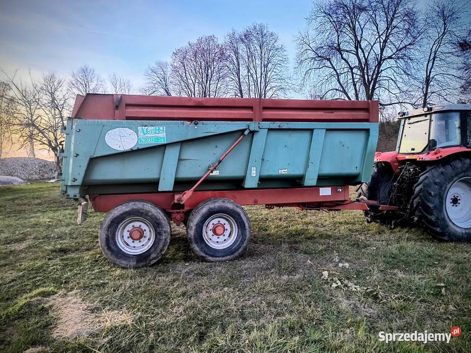 Przyczepa skorupowa tandem 12t Czemierniki sprzedam