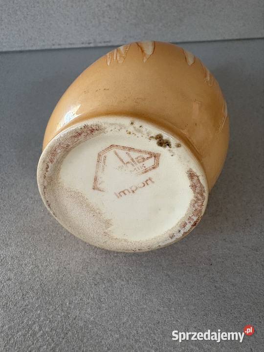 Stylowy wazon Strehla Keramik Porcelana i szkło wielkopolskie Poznań