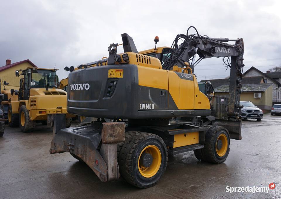 Koparka kołowa Volvo EW 140 D 2018 Rok produkcji 2018 Koparki świętokrzyskie Jeziorko