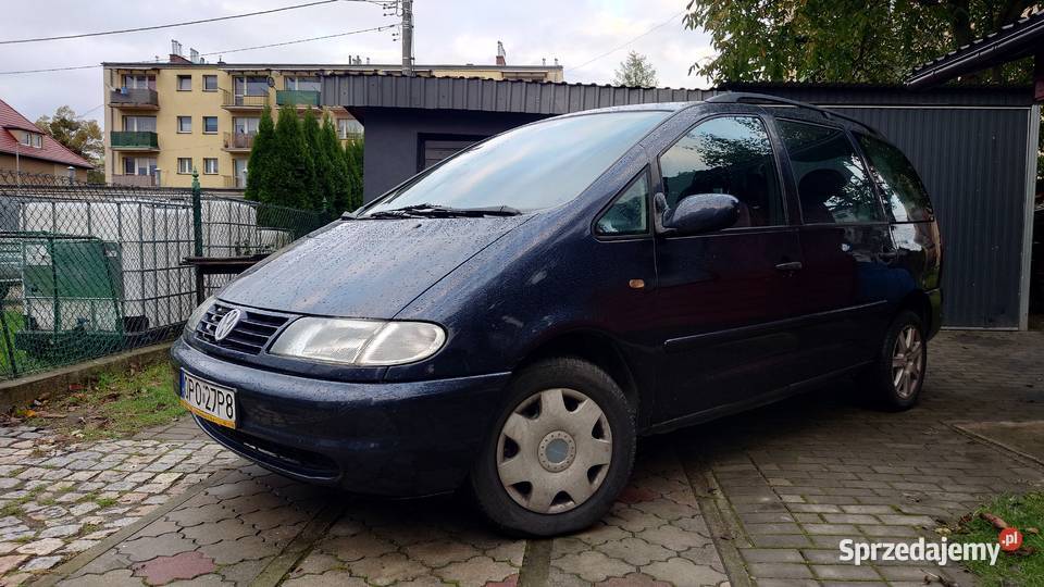 Volkswagen Sharan 19 TDI 7 osobowy elektryczne szyby opolskie Niemodlin sprzedam
