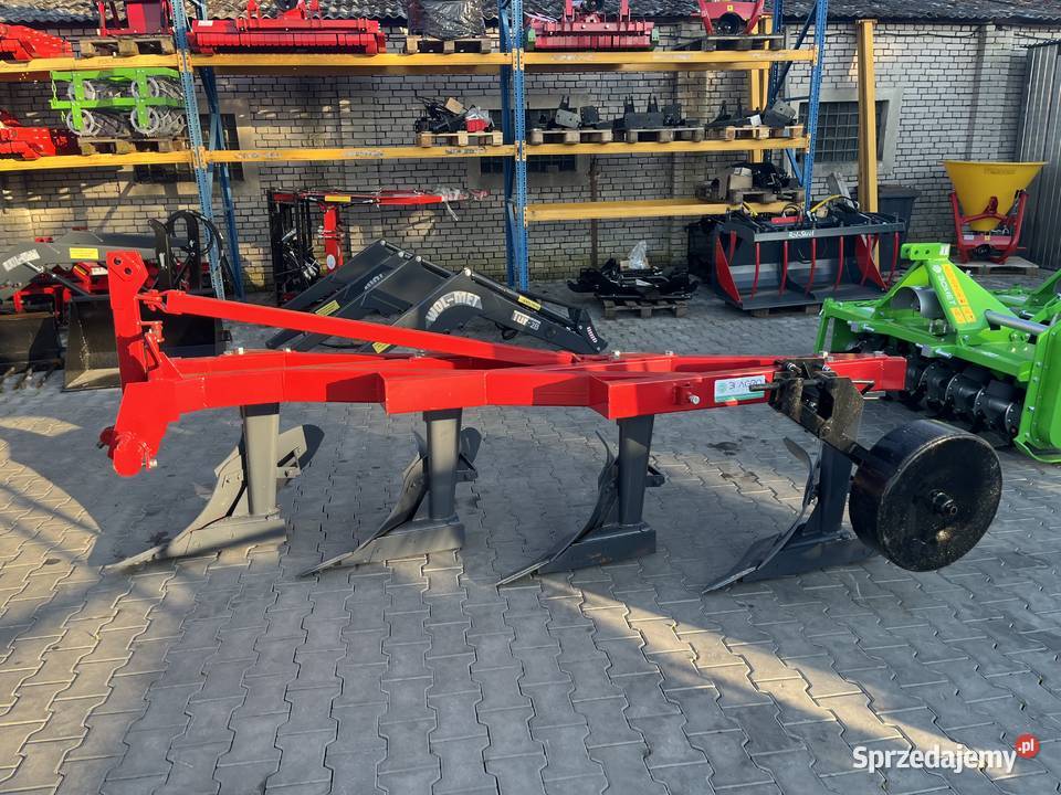 Pług zagonowy podwyższany 4 skibowy 2 3 5 SKIBY lubelskie Tomaszów Lubelski