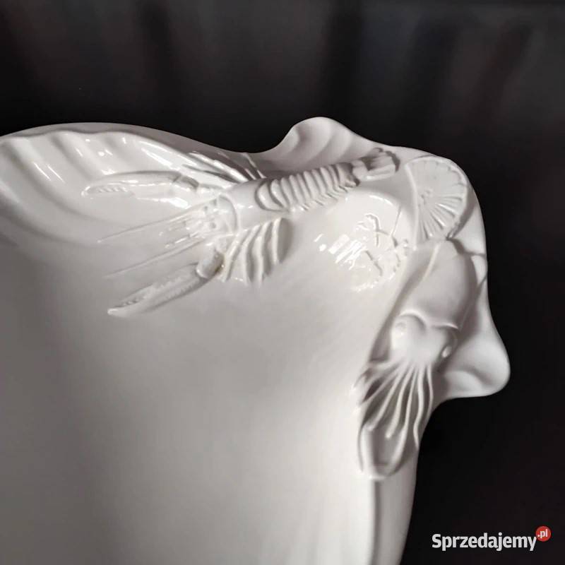 Patera w kształcie muszli Bassano Porcelana i szkło Skwierzyna