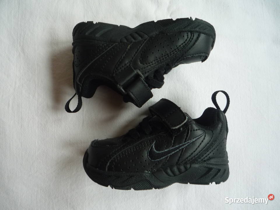 NOWE Nike 19 dł 11 Czarne adidasy Skórzane