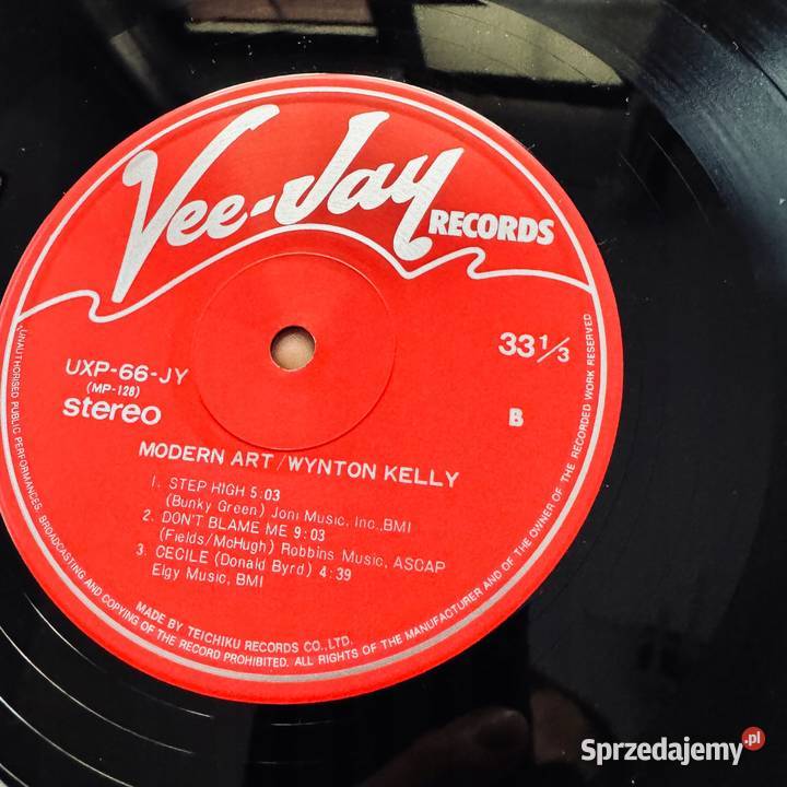 WYNTON KELLY MODERN ART MM JAPAN OBI 1977 VEE Poznań