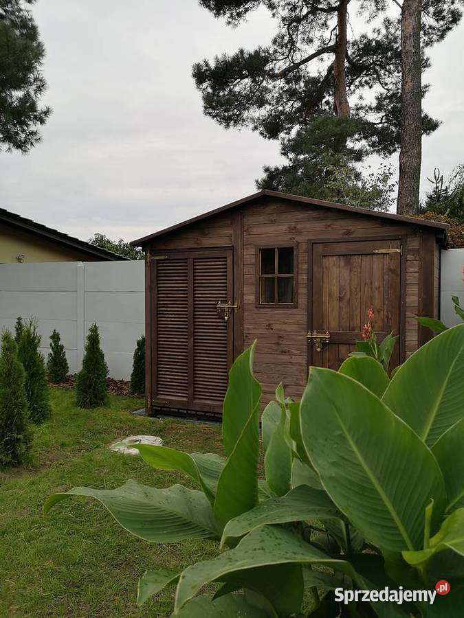 Domek narzędziowy zadaszenie na kosze domek Dom i Ogród