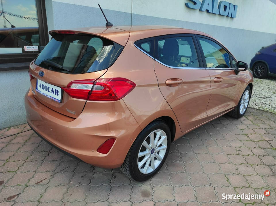 Ford Fiesta TITANIUM LED Kamera Parktronik Samochody osobowe Racibórz