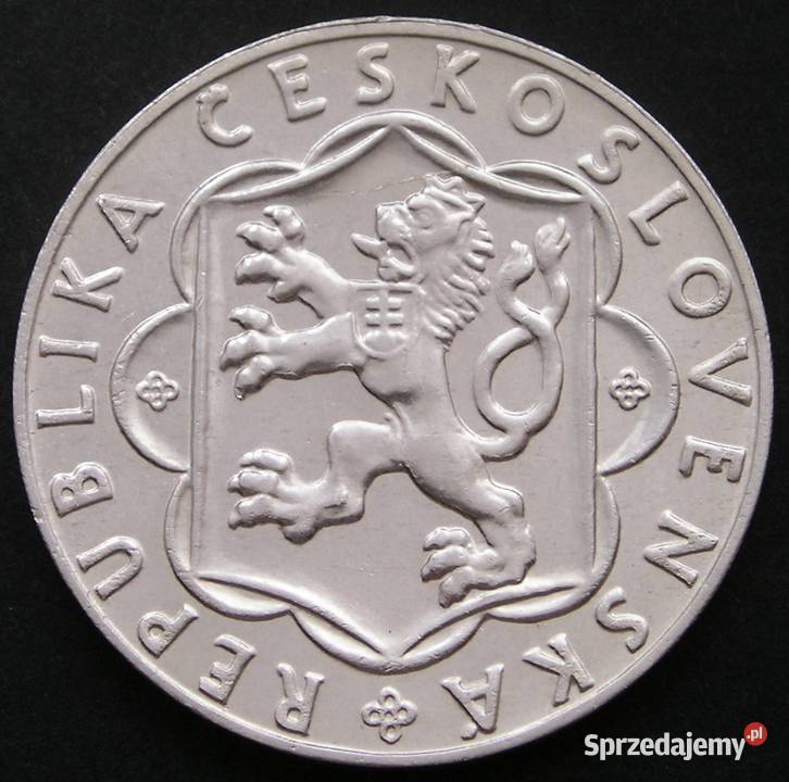 CZECHOSŁOWACJA 10 KORON 1954 POWSTANIE SREBRO łódzkie Łódź sprzedam